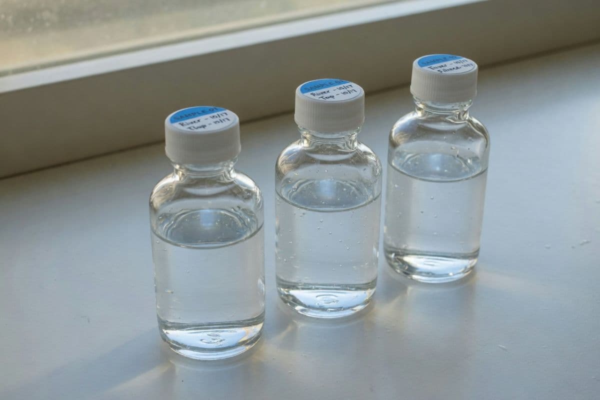 Clear glass of water representing the invisible nature of arsenic contamination in private well water