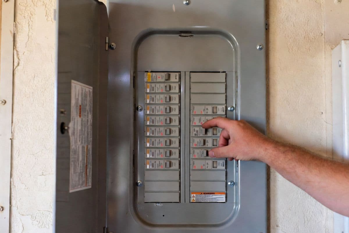 A well pump system with pressure gauge showing continuous operation